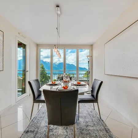 Appartement Spacious 3br Lakeview With Terrace By Guestlee Montreux